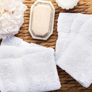 Toallas de Lujo Grandes, 100% Algodón Orgánico, Tejido Comprimido, Gruesas, para Hotel y Piscina, Personalizables, Desechables, en Rollo, para Spa - Product Image 4