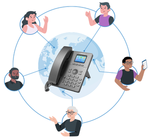 Teléfono IP Flyingvoice P11, 2 Cuentas SIP, Pantalla LCD a Color de 2.4 Pulgadas 320x240, Negro, Conferencia de <span class=keywords><strong>6</strong></span> Vías, <span class=keywords><strong>Opus</strong></span> G722, Linux, VoIP para Oficina - Product Image 6