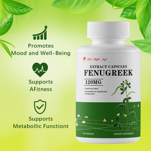 Cápsulas de Extracto de Fenogreco Nutritivo, Multivitamínico con Alto Contenido de Saponinas, Nutritivo para los Riñones y Refuerzo de la Vitalidad, Suplemento Tónico Premium - Product Image 1