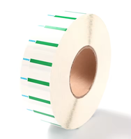 Rouleaux d'étiquettes autocollantes thermiques personnalisées, imperméables, 2x1 pouce, autocollants 1,5x1 pouce avec colle forte pour emballage et expédition
