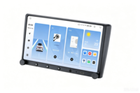 Radio Mobil Android 10 IPS 9 Inci, Navigasi GPS, Wireless Carplay, Android Auto, Stereo, Layar Terpisah, Amplifier, Kamera Mundur, USB