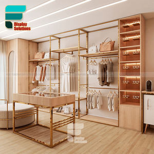 Estante de exhibición de ropa de diseño de tienda de ropa de diseño de alta calidad personalizado para tienda de ropa - Product Image 2