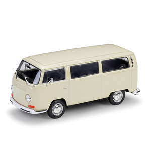 WELLY Modèle de voiture en plastique et alliage à l'échelle 1/<span class=keywords><strong>24</strong></span> pour Volkswagen T2 <span class=keywords><strong>BUS</strong></span> Van 1972, simulation - Product Image 5