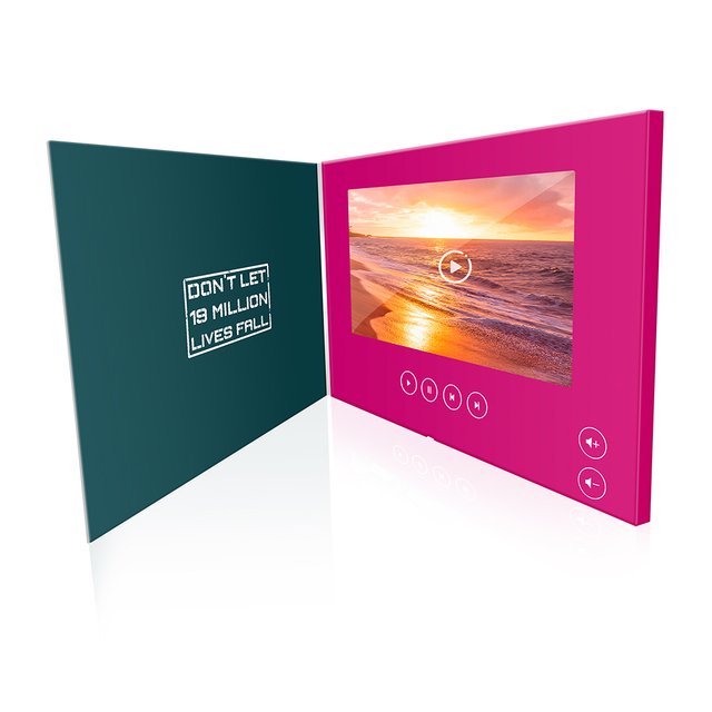 7 Inch HD LED LCD Indoor/Outdoor Photo Frame USB Digital Poster Video Brochure Bulk Electronic Photo Album with 1 Year Warranty