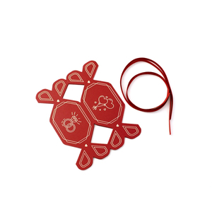 Hộp Đóng Gói Quà Nhỏ In Theo Yêu Cầu Hộp Giấy Kẹo Sô Cô La Đám Cưới Có Ruy Băng Trang Trí - Product Image 3