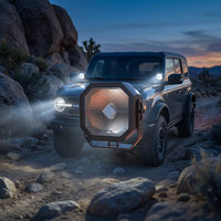 Projecteurs LED tout-terrain pour les États-Unis, éclairage 4x4 pour Jeep CJ7, pièces Jeep Wrangler 2010 JK 3.8, pièces Jeep XJ