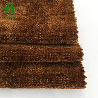 Tissu jacquard chenille en polyester et élasthanne Mulinsen Textile avec effet métallique