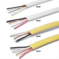 Kabel Bangunan Tembaga Bersertifikasi 250FT ROLL Tipe Nm-B NMD90 12/2 14/2 10/2 12/3 14/3