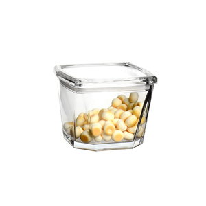 Stapelbare Luftdichte Lebensmittel-Aufbewahrungsdose Acryl Achteckiger Vorratsbehälter für Küchengebrauch - Product Image 1