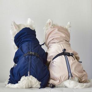 Qiqu-Chaqueta Schnauzer pequeña personalizada, abrigo para perro, gabardina con viento, sudaderas con capucha, chalecos impermeables, chaquetas Westie, suministros para mascotas, nuevo diseñador - Product Image 5