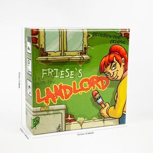 Jeu de société Friese's Landlord, jeu de société classique, surpassez et écrasez vos concurrents pour devenir le propriétaire le plus riche de <span class=keywords><strong>la</strong></span> ville - Product Image 2