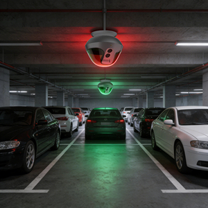 Système <span class=keywords><strong>de</strong></span> Guidage <span class=keywords><strong>de</strong></span> Stationnement Intelligent EBO-TECH UDF10 à Ultrasons Intégré Monté sur le Côté Avant avec RS485 TCP/IP et Application <span class=keywords><strong>de</strong></span> Débogage pour Bureaux - Product Image 2