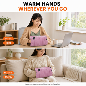 Pochette chauffante personnalisée en graphène avec housse en velours doux pour la relaxation à la maison et au bureau, service OEM ODM et étiquette privée - Product Image 2