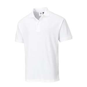 PORTWEST - B210WHRXL Naples <b>white</b> polo-<b>shirt</b> - EAN 5036108224760 <b>WORK</b> T-<b>SHIRTS</b> AND POLO <b>SHIRTS</b> - Product Image 1