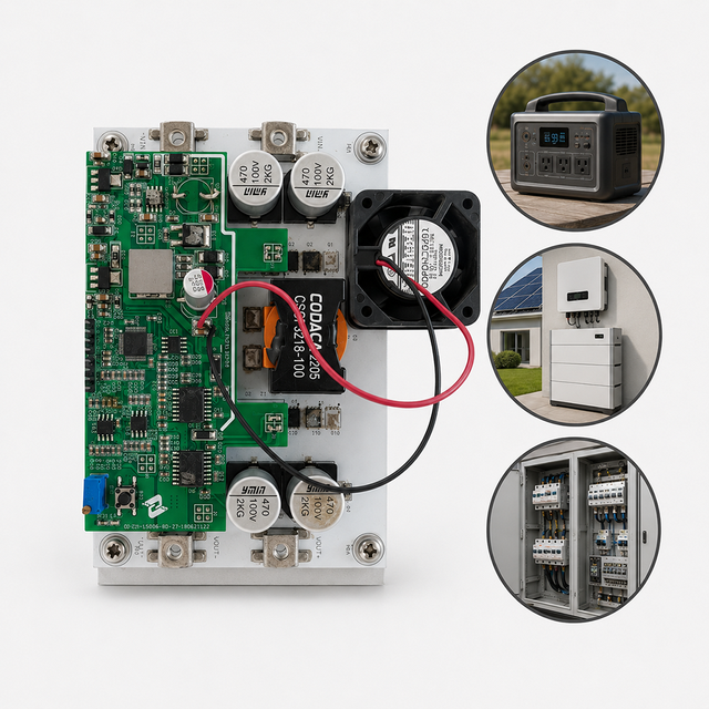 Power Control 2000W Two Way Step up Down Module for Lithium Battery and Solar System