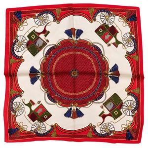 Foulard Quadrato Piccolo 70x70cm con Stampa alla Moda per Donna - Accessorio - Product Image 1