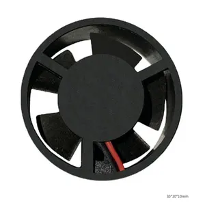 Mini ventilatore assiale silenzioso a sfera/manicotto rotondo 5v Dc 12v ventola 30*30*10 3010 Mini cerchio 30x30mm ventola di raffreddamento