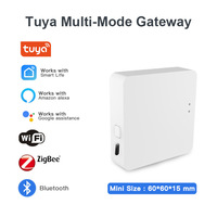 Passerelle intelligente tout-en-un multi-mode Bluetooth Zigbee HomeKit Tuya Hub, contrôle par application, double bande, prise murale EU