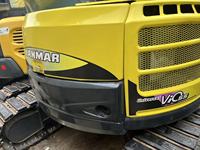Mini-excavatrice sur chenilles Yanmar VIO55 d'occasion, excellent état. Idéal pour les projets de terrassement en jardinage et en milieu rural, prix spot avantageux