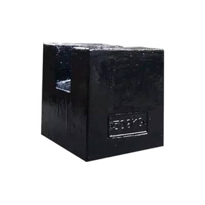 Trọng lượng kiểm tra tải trọng 500kg 1000kg, trọng lượng Thép nguyên chất tiêu chuẩn - Product Image 1