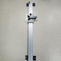 Rainureuse à béton électrique GZCT BDC625 de 24 pouces, avec lame de scie et rail pour une découpe précise des rainures