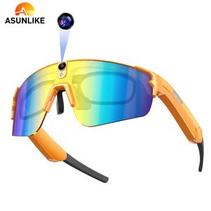 Lunettes intelligentes avec caméra HD 4K anti-vibration et haut-parleurs stéréo <span class=keywords><strong>3D</strong></span>, lunettes de soleil polarisées UV400 pour le sport - Product Image 3