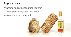 3D Honeycomb Kraft <b>Paper</b> Wrapping Roll PaperEZ Cushioning Wrapping <b>Paper</b> for Surface Protection - Product Image 4