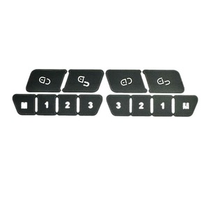 Autocollant de réparation pour Mercedes W204 C300 2007 2014, boutons de commutation de porte intérieure, type adhésif en PVC noir - Product Image 4
