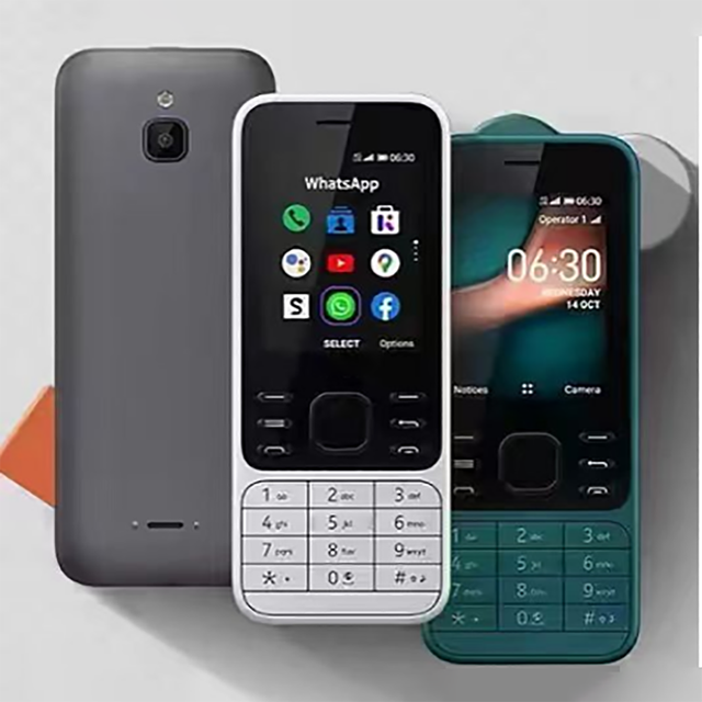 100% Brand New Dual SIM Feature Phone  N6300 WIFI 2G/4G 106 105 Factory Wholesale Original Dual SIM Standby Large Battery Mobile