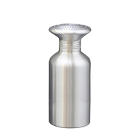 Vente directe d'usine 600ml en aluminium épices shakers assaisonnement pot salière et poivrière