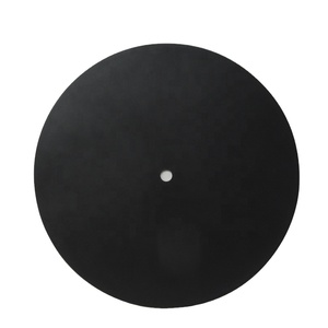 Customized Black Fiber Wool Felt Slipmat Vinyl Record Rubber <strong>Slip</strong> <strong>Mat</strong> for Audio <strong>Turntable</strong> Use - Product Image 2