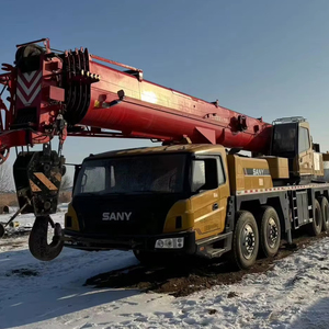 Grue sur camion Sany QY50 50T bien entretenue, qualité fiable, pièces durables pour travaux d'ingénierie et de construction lourds - Product Image 1