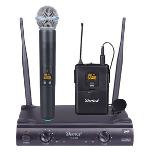 Micro không dây kỹ thuật số <span class=keywords><strong>UHF</strong></span> UH-08 với tần số đa dạng 2x30 - Product Image 2