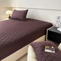 Protège-matelas matelassé imperméable à poches profondes, doux et respirant