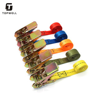 Usine personnalisée de haute qualité OEM 1 pouce 800Kg <span class=keywords><strong>sangle</strong></span> à <span class=keywords><strong>cliquet</strong></span> <span class=keywords><strong>arrimage</strong></span>, ceinture <span class=keywords><strong>d</strong></span>'<span class=keywords><strong>arrimage</strong></span> de cargaison, <span class=keywords><strong>sangle</strong></span> à <span class=keywords><strong>cliquet</strong></span> <span class=keywords><strong>sans</strong></span> crochet - Product Image 4