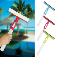 Nettoyeur de vitres en forme de T avec pulvérisateur et essuie-glace pour salle de bain, voiture et nettoyage domestique