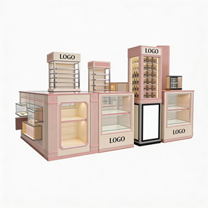 ตู้โชว์เครื่องประดับ LUX Cauxa สำหรับร้านค้า ชั้นวางสินค้า ห้องจัดแสดง งานแสดงสินค้า ตู้โชว์หยก แก้ว ตู้โชว์แบบเกาะกลางสำหรับร้านค้าปลีก - Product Image 5