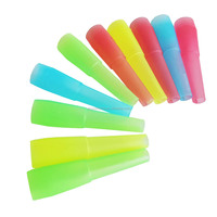 Embouts jetables pour narguilé, filtre à cigarettes, embouts en plastique de 5,27 cm, à usage unique, embouts pour narguilé