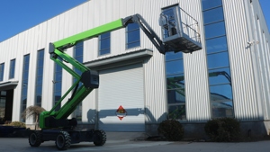 Nacelle élévatrice articulée électrique de 28,6 m avec articulations multi-sections et hauteur maximale de plateforme de 28,6 m - Product Image 5