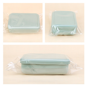 Contenedor de Almacenamiento de Alimentos con 3 Compartimentos, Lonchera Escolar para Niños, Lonchera Bento de Silicona Aislada Libre de BPA - Product Image 6