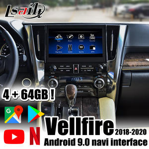 8G Android 13 Lsailt OEM pantalla Android Unidad de actualización para Toyota 2018-21Camry Prius Vellfire inalámbrico CarPlay, <span class=keywords><strong>YouTube</strong></span> - Product Image 3