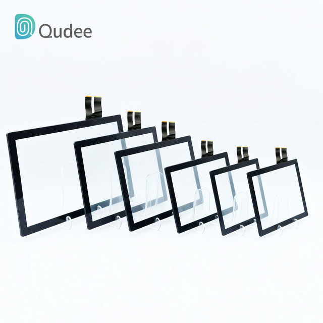OEM ODM Custom Various Sizes Shapes PCAP Glass Industrial Capacitive Touch Screen Panel With IIC/USB/RS232 Interface