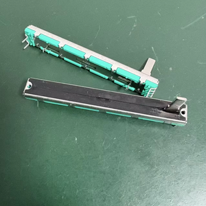 Fournisseur fabricant, vente en gros, potentiomètre coulissant droit à double <span class=keywords><strong>canal</strong></span> 75 mm, fader de mixeur B10K A10K, B103 A103, résistance réglable - Product Image 2