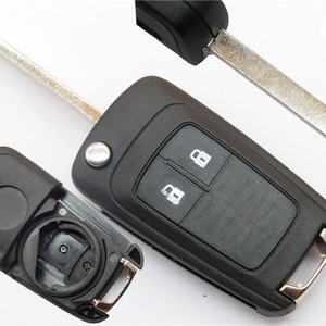 เคสกุญแจรีโมทแบบพับ<span class=keywords><strong>2</strong></span>ปุ่มอะไหล่สำหรับ Vauxhall <span class=keywords><strong>Opel</strong></span> Astra Insignia - Product Image 1