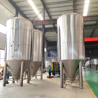 Fermenteur en acier inoxydable pour brasserie avec cuve sous pression de 200L à 2000L