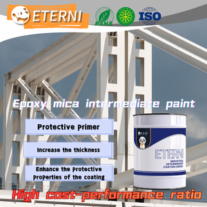 Peinture intermédiaire à base d'époxy et de mica de haute qualité, directement de l'usine ETERNI, pour la protection anticorrosion des structures en acier de pont - Product Image 1
