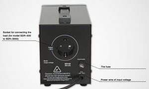Estabilizadores de regulador de voltaje automático, 220V, 500VA, CA, 0.5KVA, 400W, 500W - Product Image 3