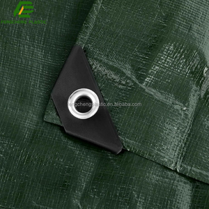 新しいPE織り防水シートカバー温室保護シート強化エッジ付き - Product Image 3