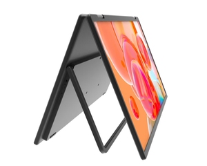 Giá rẻ hiển thị di động 15.6 inch 1080p siêu mỏng có thể gập lại Màn hình Kép màn hình <span class=keywords><strong>LCD</strong></span> màn hình cảm ứng cho chơi game máy tính xách tay Pad điện thoại thông minh - Product Image 3