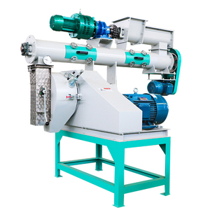 Máquina de fabricación de pellets de alimentos para alimentación de animales de pollo de 1000 kg/h de alta eficiencia, nuevo Motor eléctrico, troquel de anillo de uso doméstico para alimentación de ganado - Product Image 1